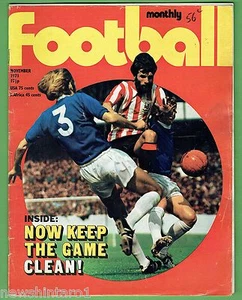#KK.  FOOTBALL MONTHLY   MAGAZINE NOVEMBER 1971 - Bild 1 von 3