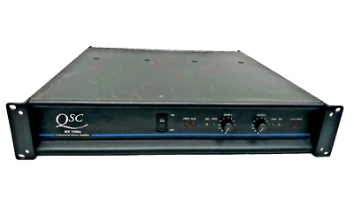 QSC MX1500A Stereo Audio Power Amplifier New Caps & Fan Warranty! - Image 1 of 4