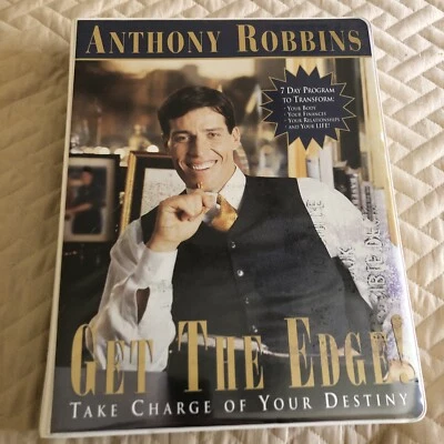 Anthony Robbins Get the Edge Take Charge Of Your Destiny  VHS Cassette Box Set - Image 1 of 4