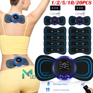 Posten Tragbar EMS Mini Elektrisch Nacken Rücken Massagegerät Ganzkörper Massage Stimulator - Bild 1 von 29