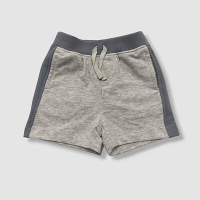 Splendid Baby Boy's Gray Drawstring Sweat Shorts Bottoms Size 12-18M - Image 1 of 3