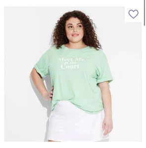 Camiseta gráfica para mujer Mighty Fine talla XL "meet Me At The Court" - Imagen 1 de 2