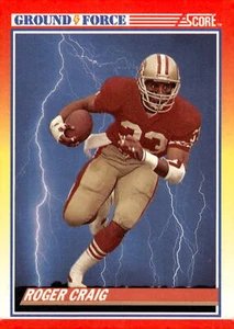 1990 Score #329 Roger Craig - Picture 1 of 2