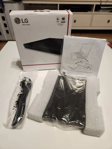 LG Ultra Slim Portable External USB DVD Writer Drive SP80NB60 - Picture 1 of 2