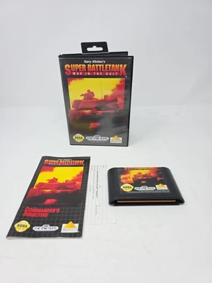 Super Battletank War in the Gulf Sega Genesis Complete With Box And Manual CIB - Image 1 of 4