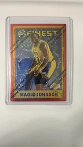 MAGIC JOHNSON TOPPS FINEST 1996 W/ COATING # 252 - Picture 1 of 2