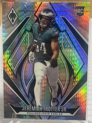 Jeremiah Trotter Jr. 2024 Panini Phoenix Hyper Rookie #200 EAGLES - Image 1 of 2