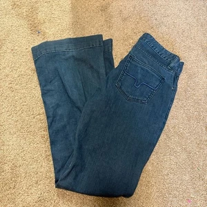 Kimes Ranch Damen Lola Mid Rise Schlaghose Jeans Medium Wash 4x30 - Bild 1 von 11