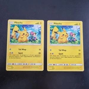 2x Pokemon Card Pikachu Trainer Kit - 29/30 + 14/30 - Imagen 1 de 7