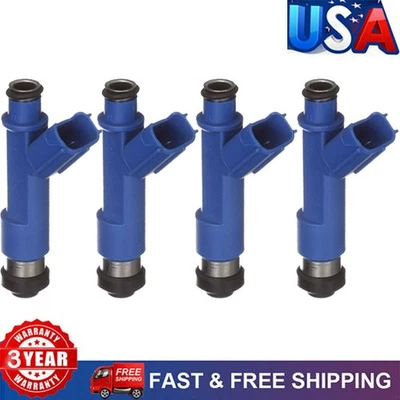 4x Injetor de Combustível para Toyota Corolla Matrix Pontiac Vibe 2005 2006 2007 2008 1.8L - Imagem 1 de 4