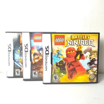 3 Nintendo DS LEGO Games - Star Wars., Lord of the Rings, Ninjago Battles - Image 1 of 3