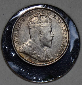 Canada 1906 5 Cents silver AU 190259 combine shipping - Picture 1 of 2