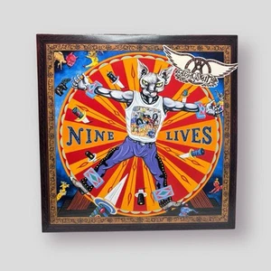 AEROSMITH Nine Lives Double LP Vinyl Record 2019 Limited NM Columbia - Picture 1 of 5