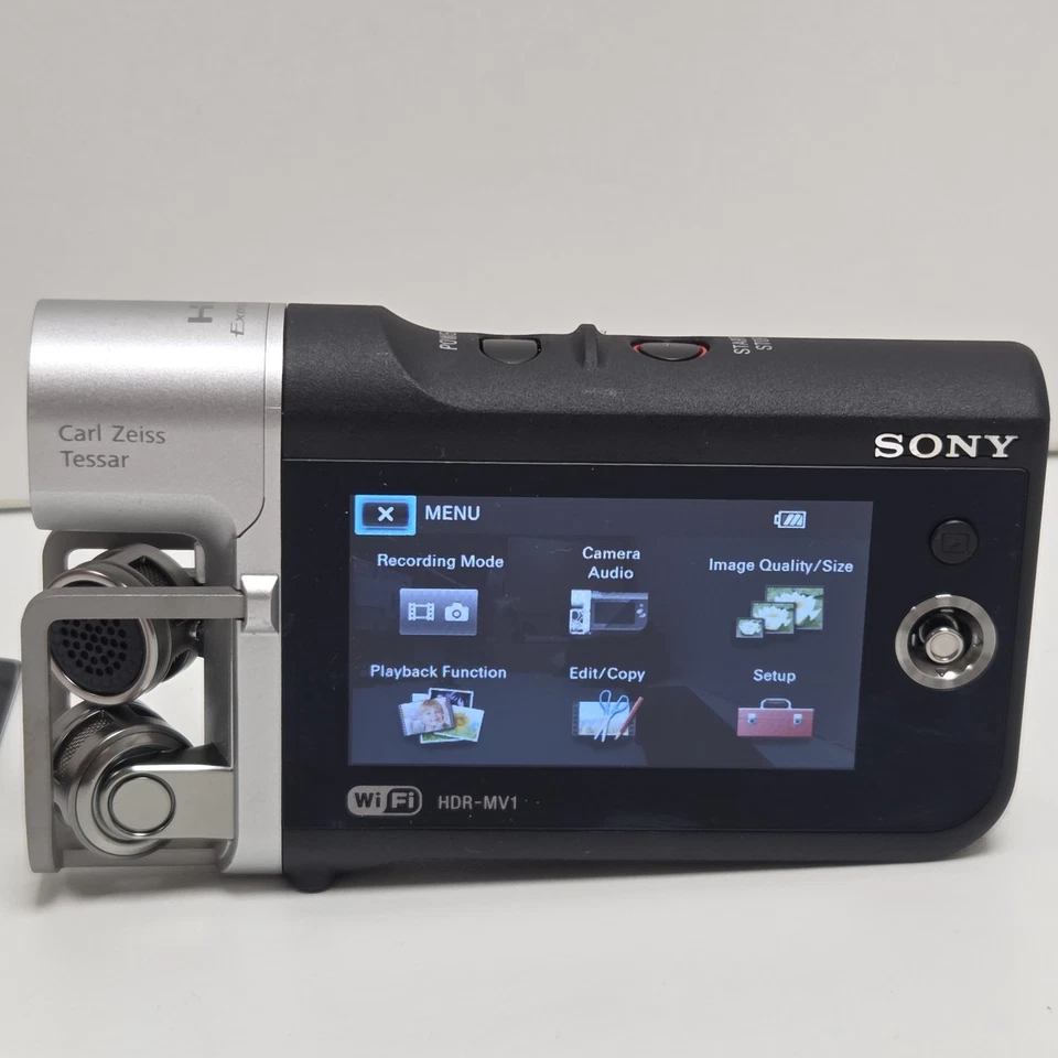 Sony Handycam HDR-MV1 Black Camcorder Video Camera Full HD Japanese  - Image 1 of 4