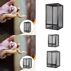 Snake Alumuninum Screen Cage Versatile Sturdy Professional Reptile Terrarium - Picture 1 of 23