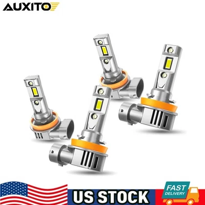 OXILAM H11 H9 LED High Low Beam Headlight Combo Bulbs for Nissan Altima 6500K H - Image 1 of 4