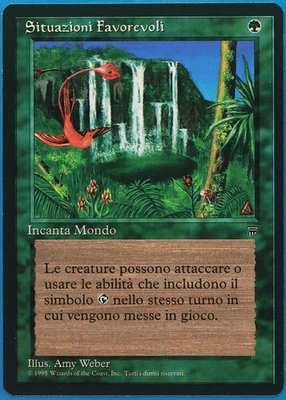 Concordant Crossroads Legends (ITALIAN) NM Green Rare CARD (507780) ABUGames - Image 1 of 2