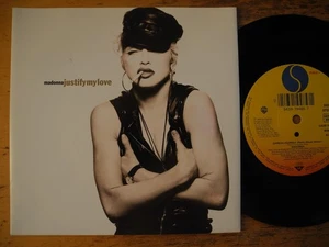 MADONNA Justify My Love / Express Yourself 45 7" single 1990 Germany Near Mint - Picture 1 of 2