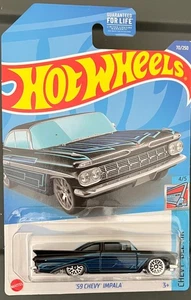 HOT WHEELS CHEVY BEL AIR '59 CHEVY IMPALA BLACK 70/250. SIEHE KOMBIANGEBOTE! - Bild 1 von 1