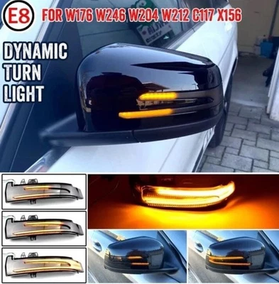 MERCEDES BENZ Classe A B C W 176 FRECCE DINAMICHE SCORREVOLI FUMÈ SEQUENZIALI - Immagine 1 di 4