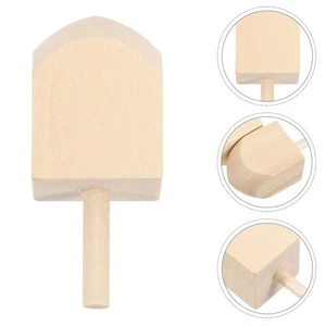 12 Pcs Hanukkah Wooden Spiral Child Kids Spinning Tops Toy Dreidel Ornament - Picture 1 of 12