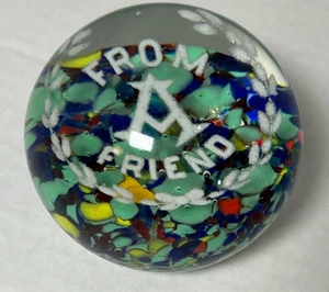 PISAPAPELES DE VIDRIO ART DE A FRIEND - Imagen 1 de 6