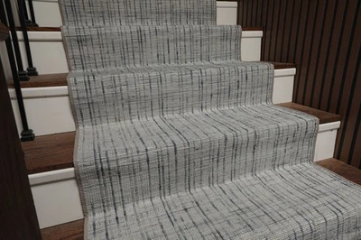 Multi Size Handmade Wool Stair/Hallway Runner 31 inch Wide Upto 40 feet Length - Image 1 of 4