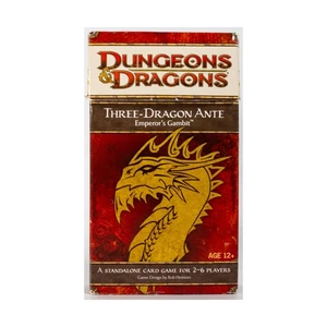 WOTC Cardgame  Dungeons & Dragons - Three-Dragon Ante, Emperor's Gam Box VG+/NM - Picture 1 of 2