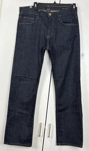 Pantalones de mezclilla elásticos Citizens of Humanity Sid para hombre 30 x 29 lavado oscuro - Imagen 1 de 7