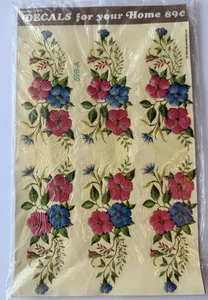 Vintage MEYERCORD Flower Decals NOS 598-A  - Picture 1 of 3
