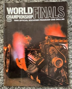 NHRA WORLD CHAMPIONSHIP FINALS 1966 = SOUVENIR/PROGRAMM VINTAGE ORIGINAL - Bild 1 von 7