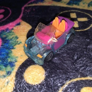 2007 Mattel Polly Pocket Wheels Car #4 Clear Cool - Classic Car - Picture 1 of 5