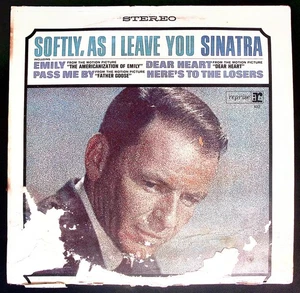 SINATRA SOFTLY, AS I LEAVE YOU REPRISE RECORDS VINYL LP 224-66 - Picture 1 of 4