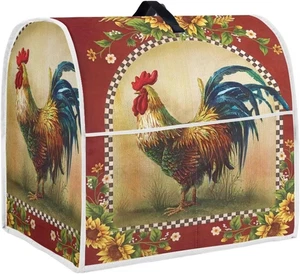 Copri Miscelatore Aiuto Cucina, Stampa Girasole Gallo Supporto Cucina Miscelatore Polvere Cov... - Foto 1 di 12