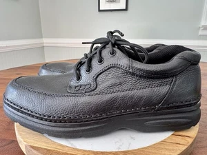 Zapatos Nunn Bush Talla 10 AMPLIOS Oxford Cuero Negro Con Cordones Gel Confort 83890-78 - Imagen 1 de 8