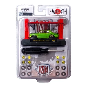 M2 MACHINES 1971 Nissan Skyline GT-R Chase Auto-Japan Model-Kit 37000-R22 2018 - Picture 1 of 2