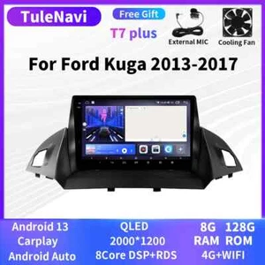 Per Ford Escape Kuga 2 Multimedia Android Lettore Video Auto Audio Autoradio GPS - Foto 1 di 31