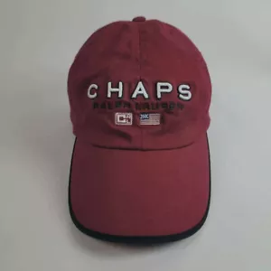 Cappellino - Ralph Lauren Chaps - rosso - ricamato - aderente - unisex - Foto 1 di 7