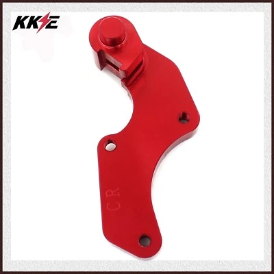 KKE 320MM Oversize Brake Bracket Adapter for HONDA CRF450R CRF250R 2004-2018 Red - Image 1 of 4