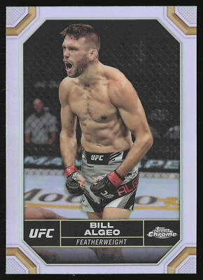 2024 Topps Chrome UFC #27 Bill Algeo Refractor - Image 1 of 2