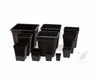 Pflanztopf 0,9 - 12,5Liter Quadratisch Grow Anzucht Topf Pot Blumentopf Indoor
