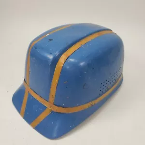 Vintage Welshgard Bump Cap Model DC35 Safety Hard Hat Blue With Vintage Tape - Picture 1 of 11