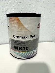 AXALTA CROMAX PRO BLUE SHADE GREEE H/S WB30 MIXING COLOR UNOPENED FREE SHIPPING - Picture 1 of 2