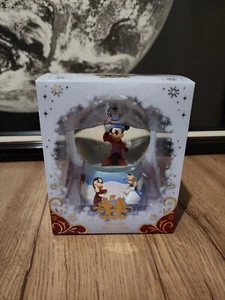Mickey Fantasia Sorcerer's Apprentice Snowglobe Disney Store Bambi Grumpy Alice - Picture 1 of 5