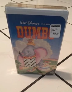 New Walt Disney Dumbo VHS Sealed Black Diamond - Foto 1 di 3