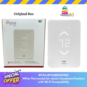 Mysa MYSABB2001NA White Thermostat Electronic Baseboard Heaters -Wi-Fi - Bild 1 von 6
