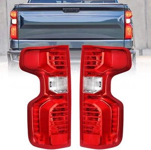 Nilight Taillight Assembly Compatible with 2019 2020 2021 Chevy Silverado 1500 - Picture 1 of 36