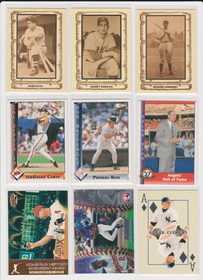 Misc Pacific Baseball NM you pick base stars RC rookie inserts Cramer HOFers - Image 1 of 1