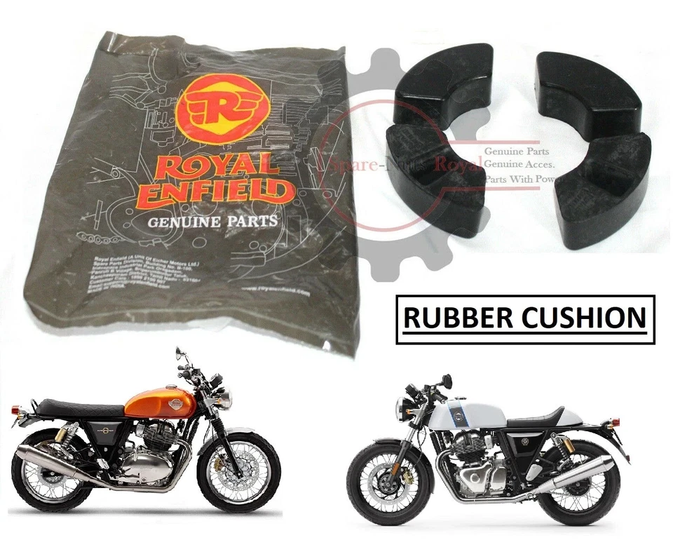 Royal Enfield "Continental GT 650"/"Interceptor 650" "COJÍN DE GOMA" Ajuste Foto 1 de 4