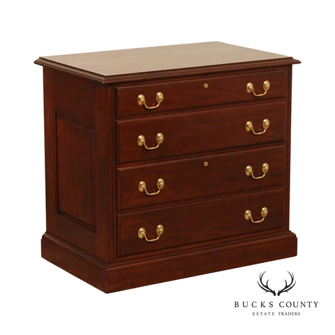 Harden Traditional Cherry File Cabinet Chest Cover